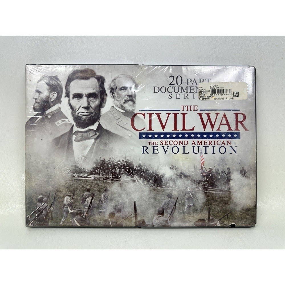 CIVIL‎ WAR: The Second American Revolution 2 DVD 2012 6-Disc Set Sealed NEW